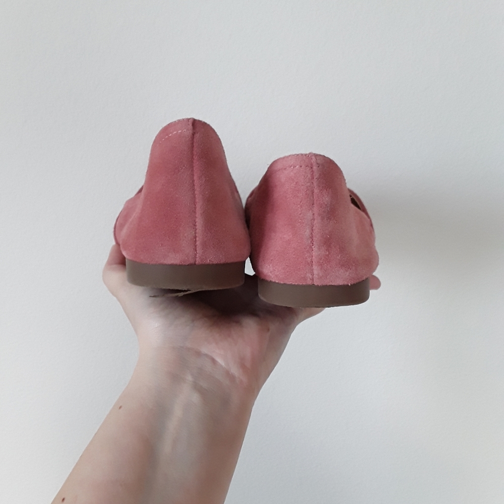 Lucky Brand | Brettany Ballet Flats in Rose Pink - Picture 7 of 9